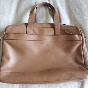 Coach soft case briefcase